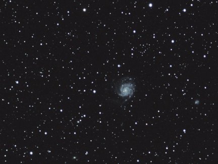 A wide-angle view of M101.